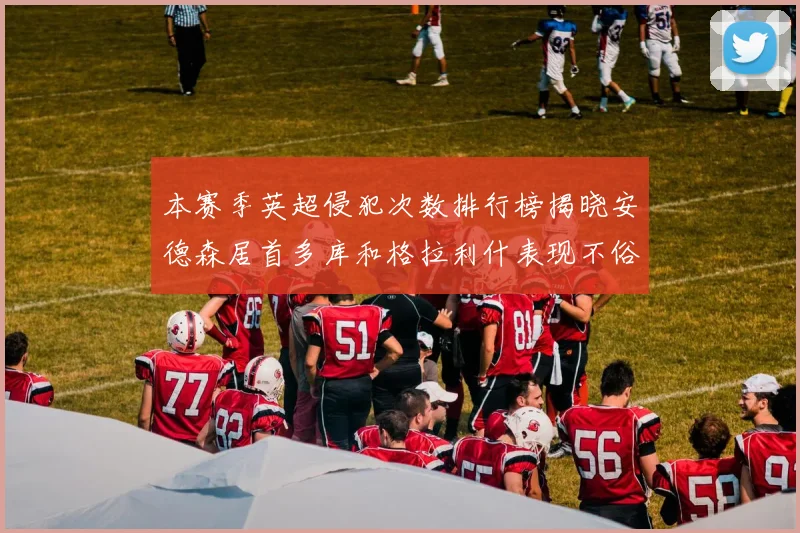 本赛季英超侵犯次数排行榜揭晓安德森居首多库和格拉利什表现不俗